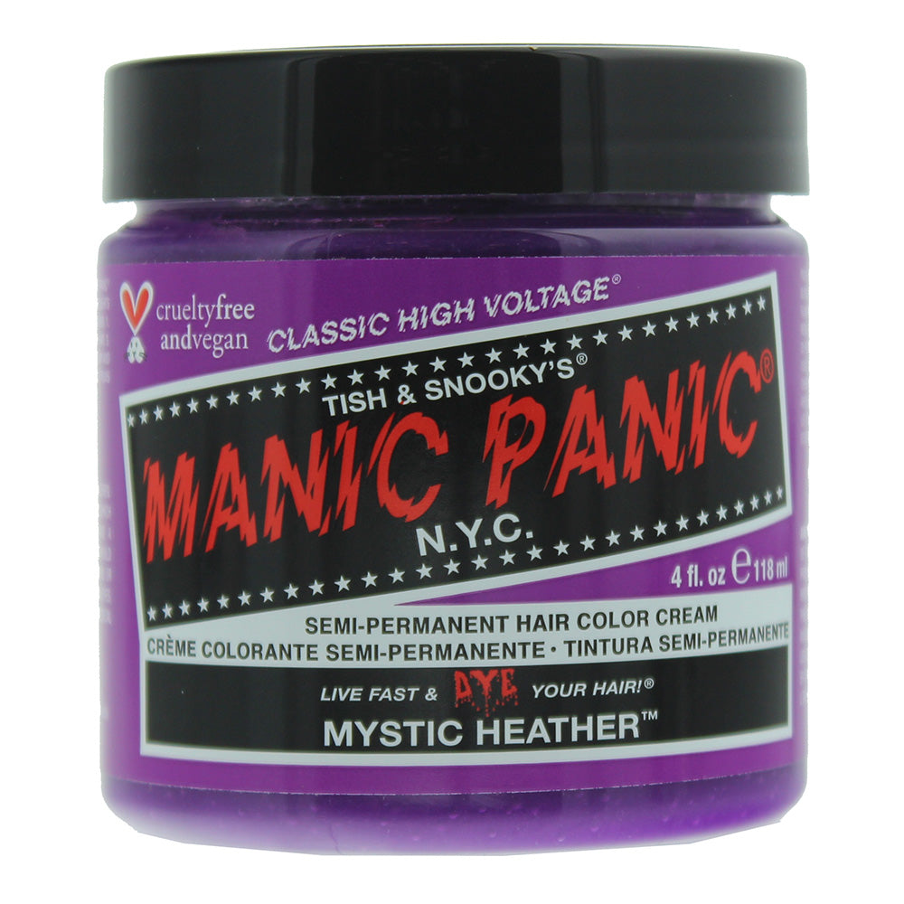 Manic Panic Classic High Voltage Mystic Heather Semi-Permanent Hair Color Cream 118ml  | TJ Hughes