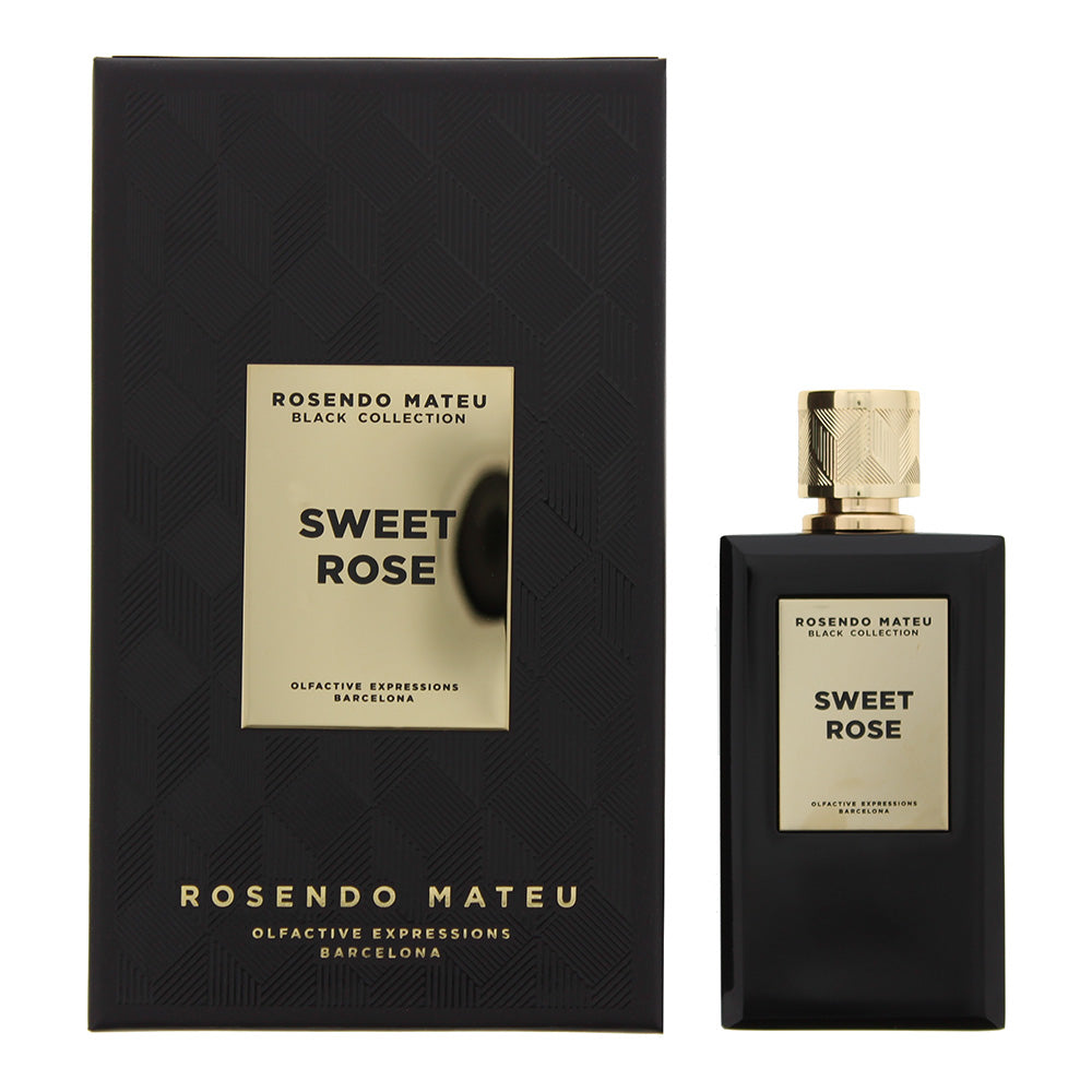 Rosendo Mateu Olfactive Expressions Barcelona Black Collection Sweet Rose Eau De Parfum 100ml  | TJ Hughes