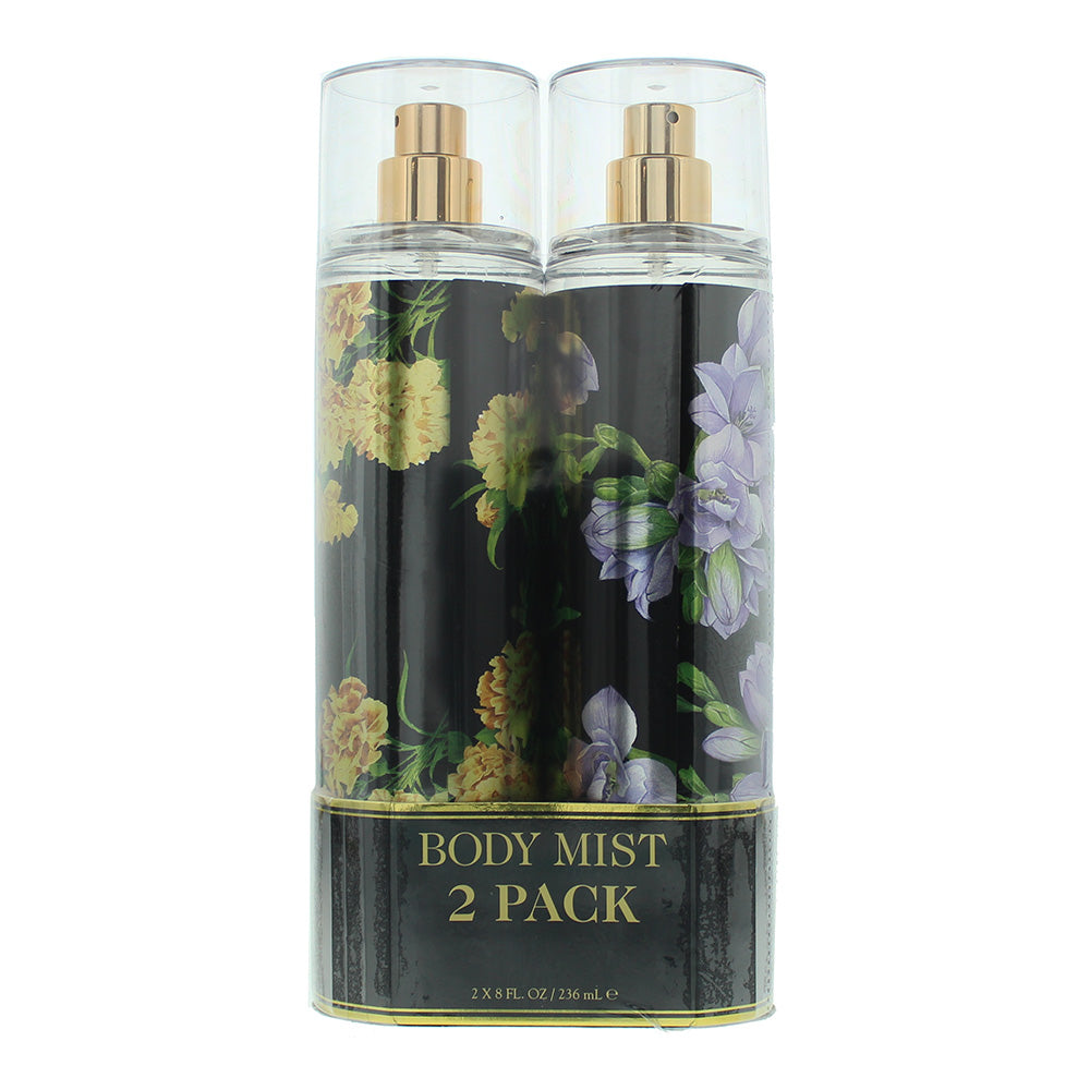 Ellen Tracy Floral 2 Piece Gift Set: Radiant Body Mist 236ml - Inspiring Body Mist 236ml  | TJ Hughes