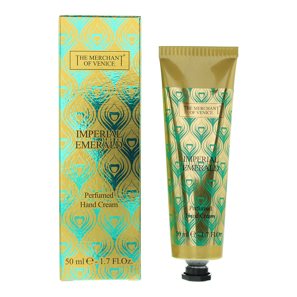The Merchant Of Venice Imperial Emerald Perfumed Hand Cream 50ml  | TJ Hughes
