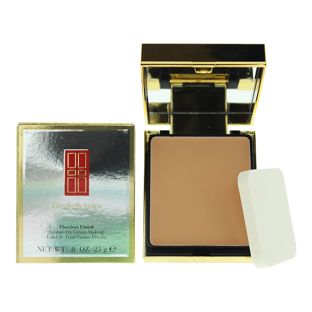 Elizabeth Arden Flawless Finish Sponge-On Cream Makeup Warm Sunbeige 55 Cushion Foundation 23g  | TJ Hughes Beige