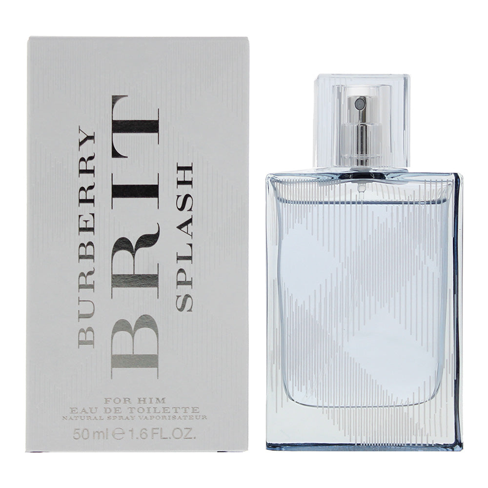 Burberry Brit Splash Eau De Toilette 50ml  | TJ Hughes