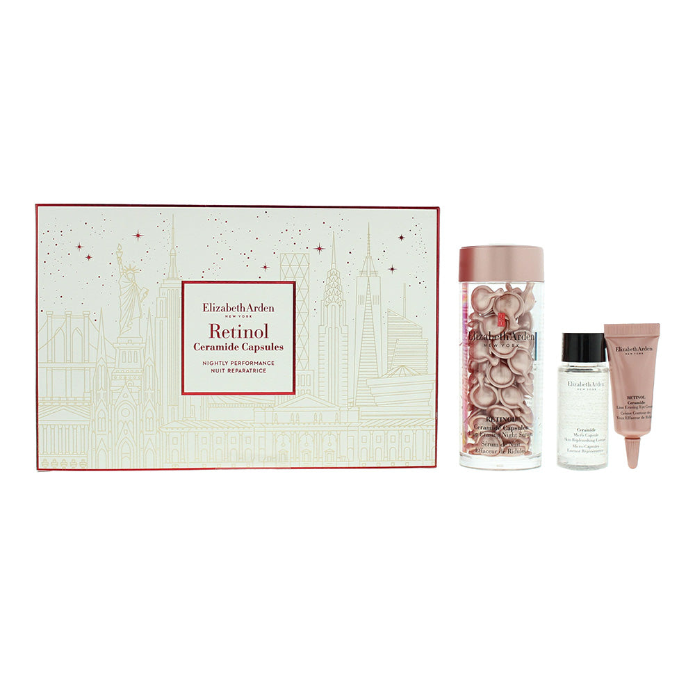 Elizabeth Arden Retinol 3 Piece Gift Set: Retinol Ceramide Capsules 60pcs - Reti  | TJ Hughes