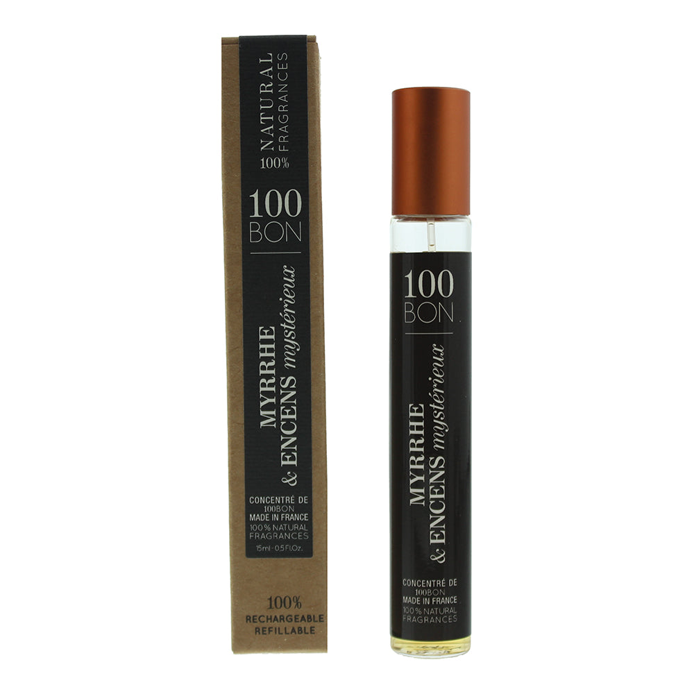 100 Bon Myrrhe Encens Mysterieux Refillable Eau de Parfum 15ml  | TJ Hughes