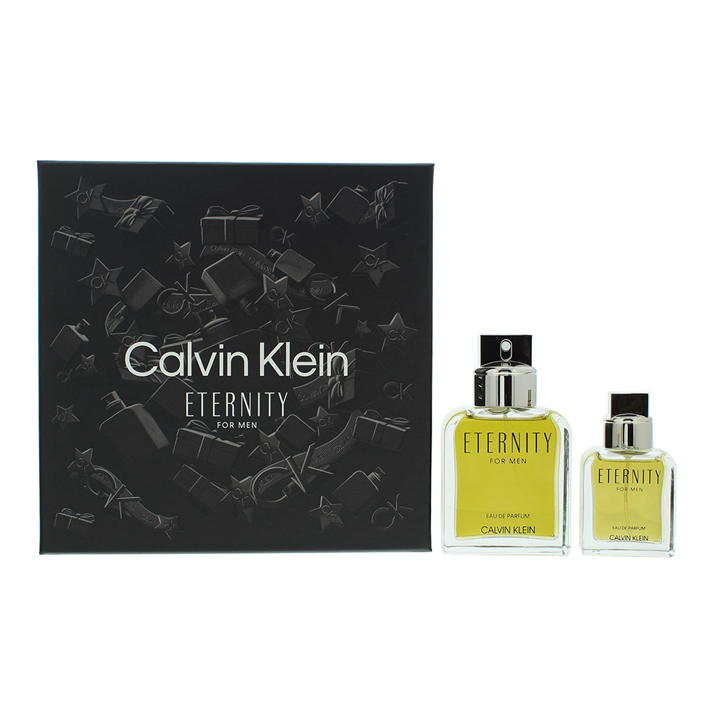 Calvin Klein Eternity For Men 2 Piece Gift Set: Eau de Parfum 100ml - Eau de Par  | TJ Hughes