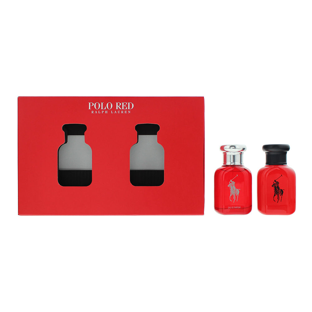 Ralph Lauren Polo Red 2 Piece Gift Set: Eau de Parfum 40ml - Eau de Toilette 40ml  | TJ Hughes