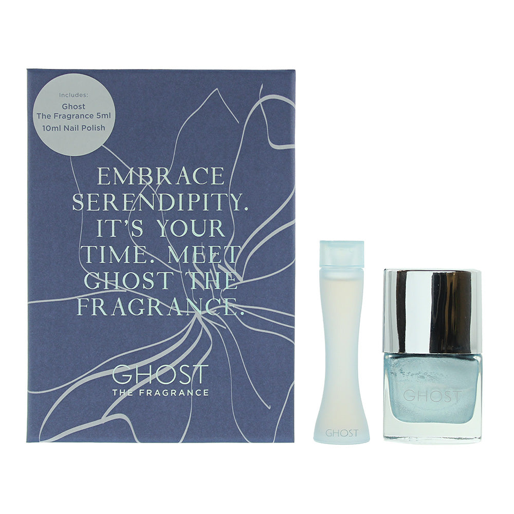 Ghost The Fragrance 2 Piece Gift Set: Eau De Toilette 5ml - Nail Polish 10ml  | TJ Hughes