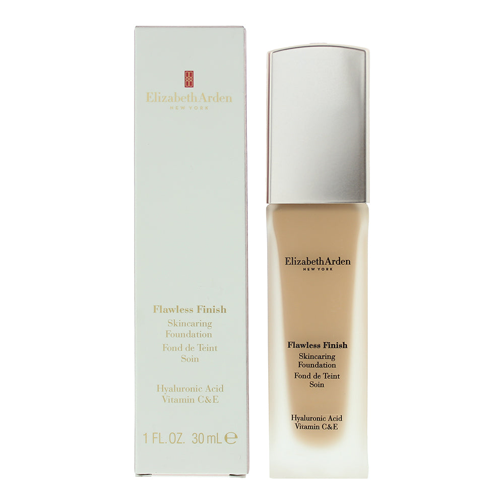 Elizabeth Arden Flawless Finish Skincaring 430N Tan Warm Yellow Foundation 30ml  | TJ Hughes