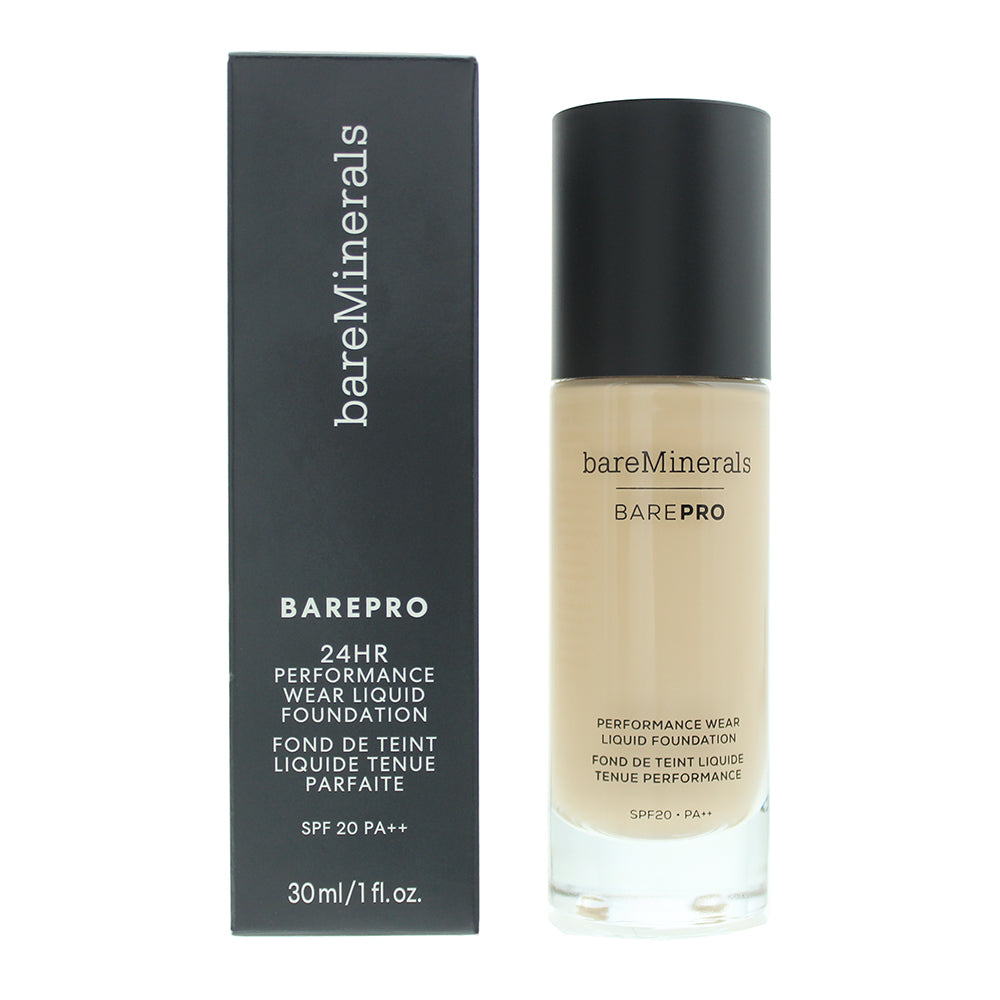 Bare Minerals Barepro Performance Wear 09 Light Natural Liquid Foundation 30ml SPF 20  | TJ Hughes