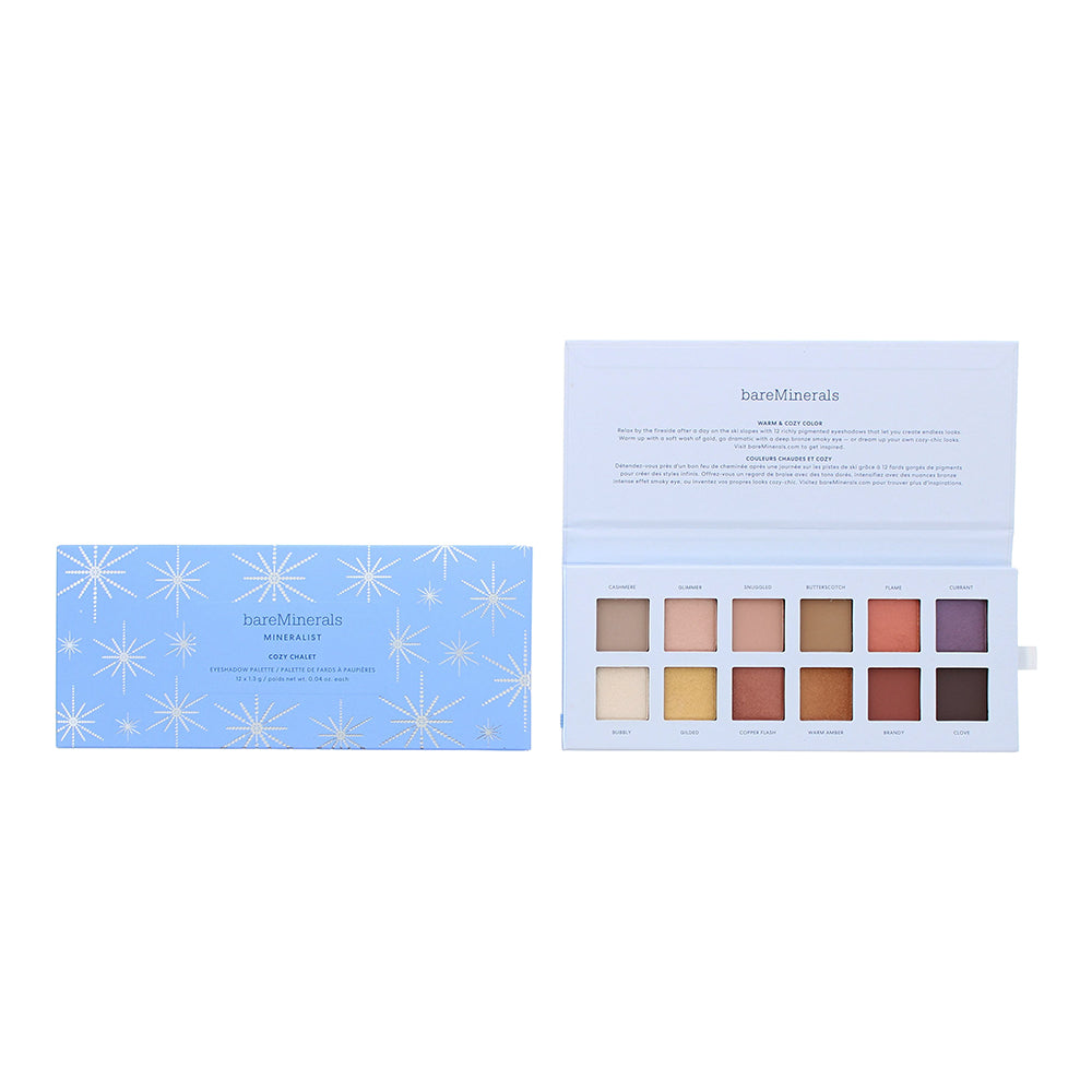 Bare Minerals Mineralist Cozy Chalet Eye Shadow Palette 12 x 1.3g  | TJ Hughes