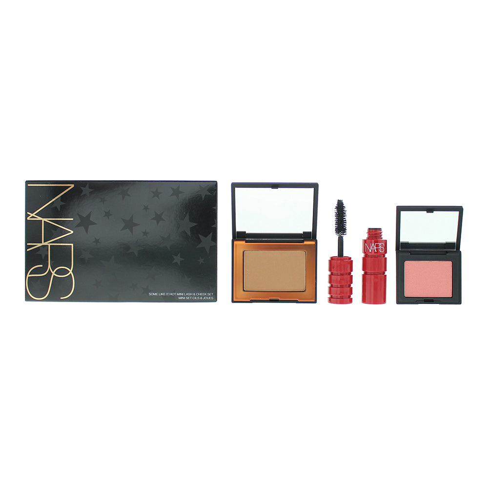 NARS Some Like It Hot 3 Piece Gift Set: Laguna Bronzing Powder 3.3g - Orgasm Blush 2.5g - Mascara 2.5g  | TJ Hughes