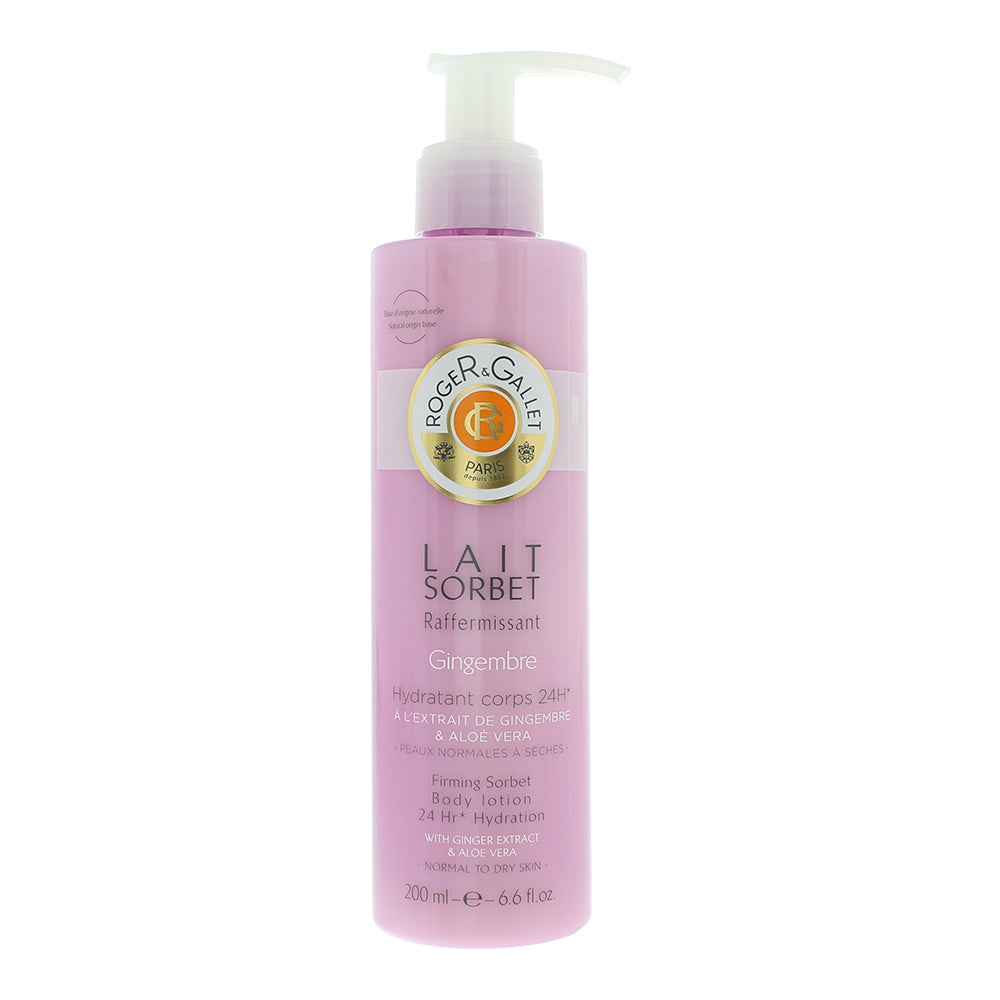 Roger & Gallet Gingembre Body Lotion 200ml  | TJ Hughes