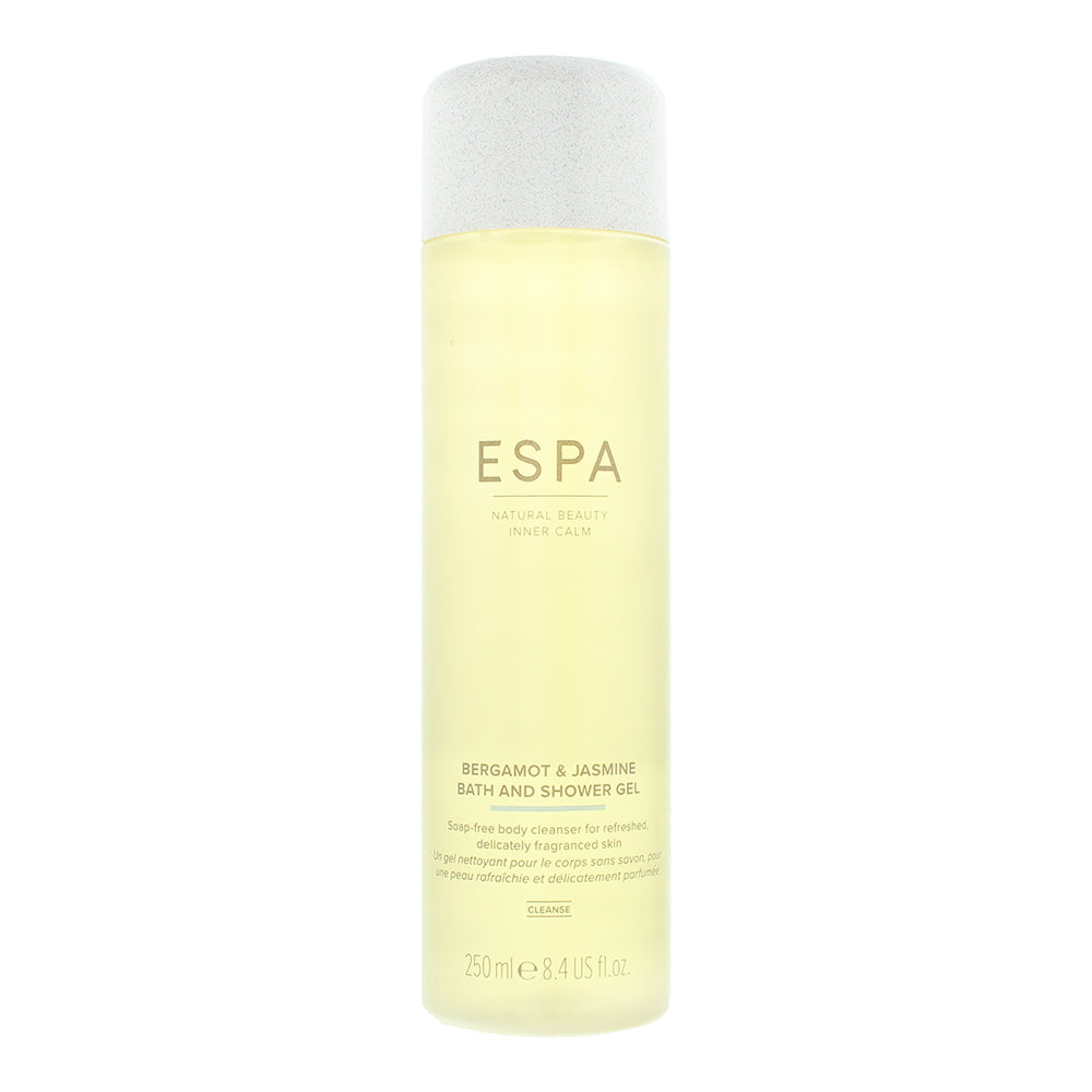 Espa Bergamot & Jasmine Bath And Shower Gel 250ml  | TJ Hughes