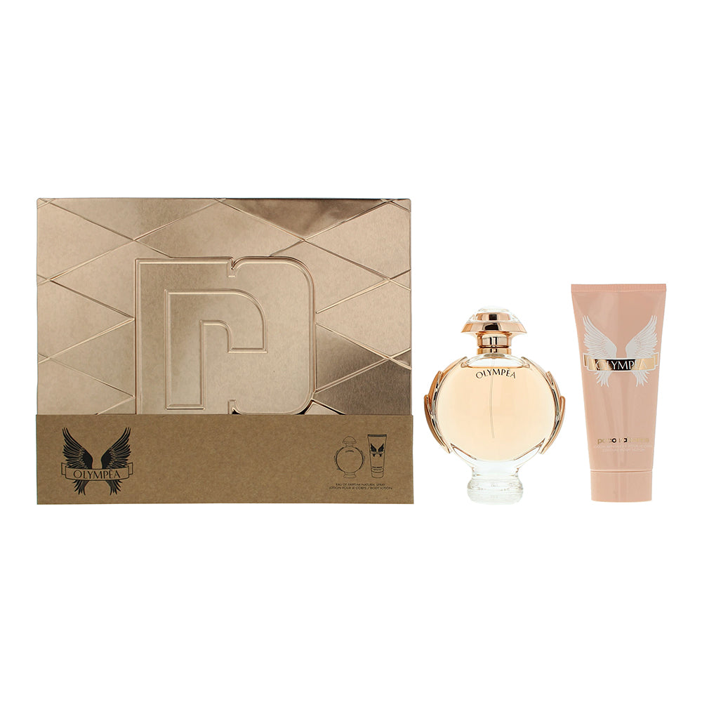 Paco Rabanne Olympéa 2 Piece Gift Set: Eau de Parfum 80ml - Body Lotion 100ml