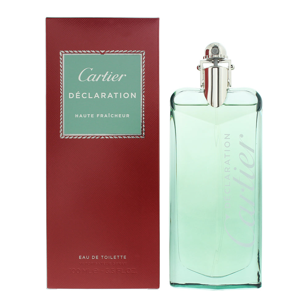 Cartier Declaration Haute Fraicheur Eau de Toilette 100ml  | TJ Hughes