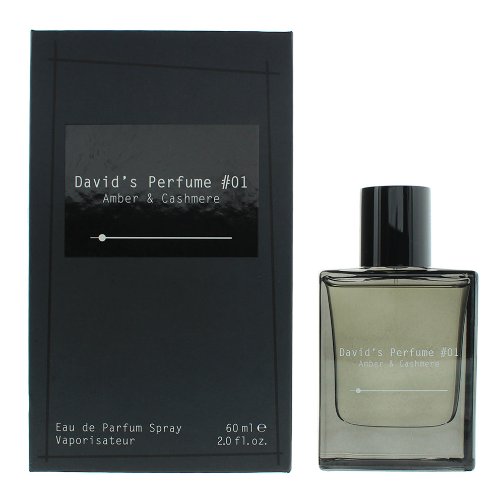David Dobrik David’s Perfume #01 Amber & Cashmere Eau de Parfum 60ml  | TJ Hughes