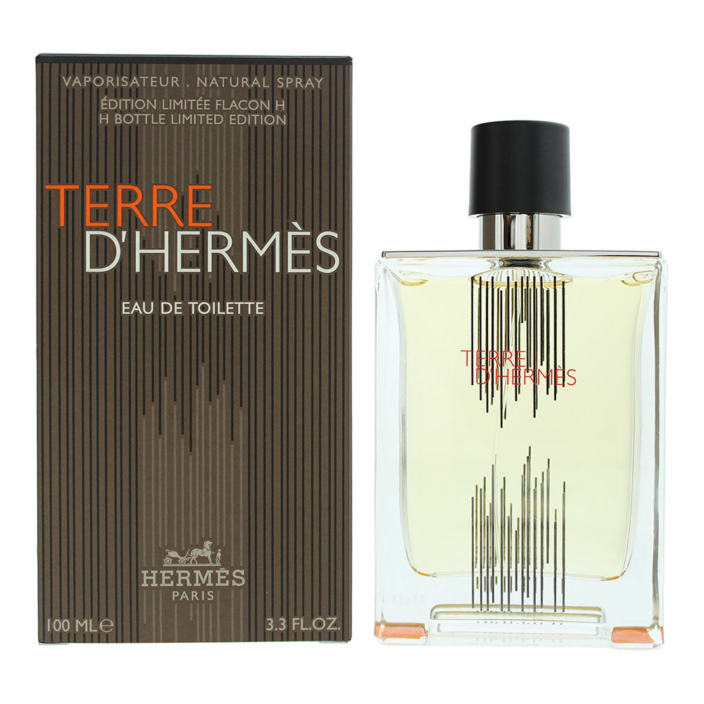 Hermes Terre D’hermes H Bottle Limited Edition Eau de Toilette 100ml  | TJ Hughes