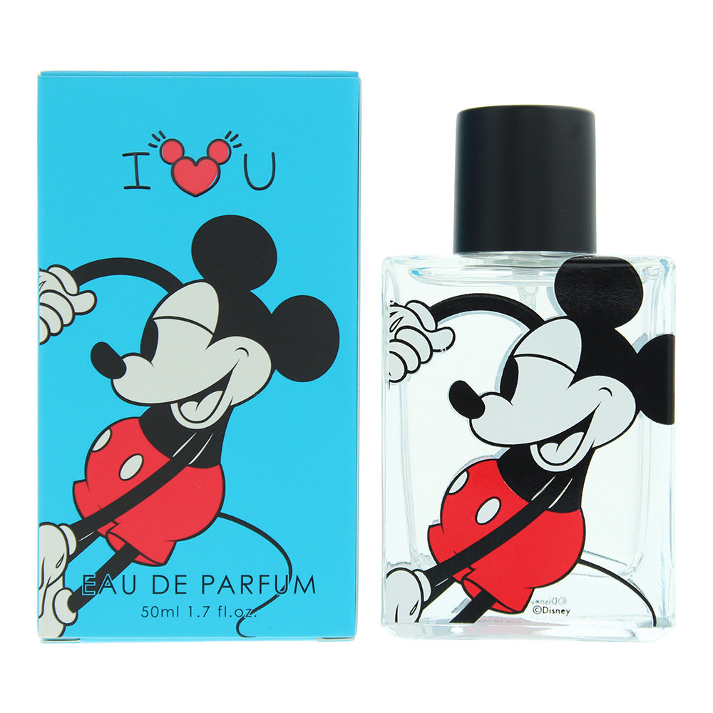 Disney Mickey Mouse I Love U Eau de Parfum 50ml  | TJ Hughes