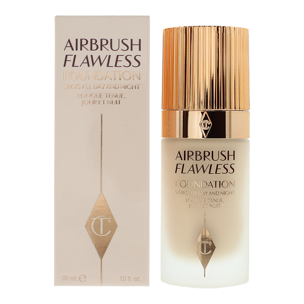 Charlotte Tilbury Airbrush Flawless Stays All Day 2 Cool Froid Foundation 30ml  | TJ Hughes