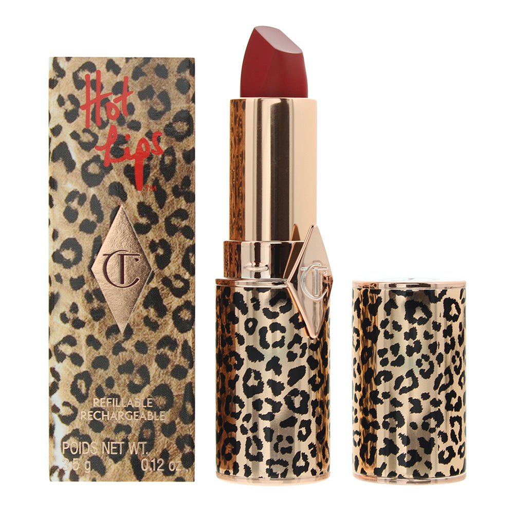 Charlotte Tilbury Kissing Hot Lips Red Hot Susan Lipstick Refillable 3.5g  | TJ Hughes