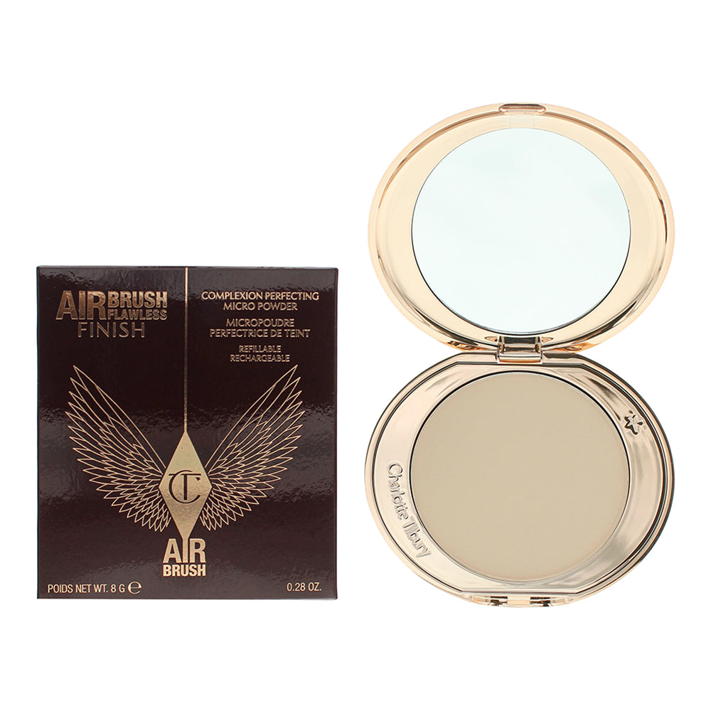 Charlotte Tilbury Airbrush Flawless Finish 1 Fair Powder Refillable 8g  | TJ Hughes