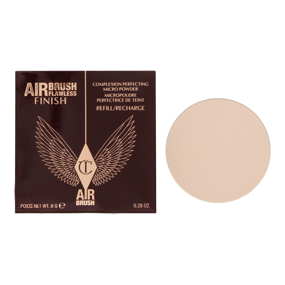 Charlotte Tilbury Airbrush Flawless Finish 1 Fair Powder Refill 8g  | TJ Hughes