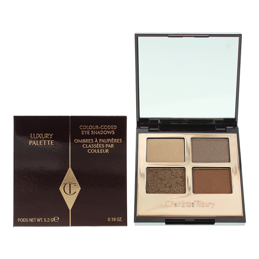 Charlotte Tilbury Luxury Palette The Golden Goddess Eye Shadow 5.2g  | TJ Hughes Gold