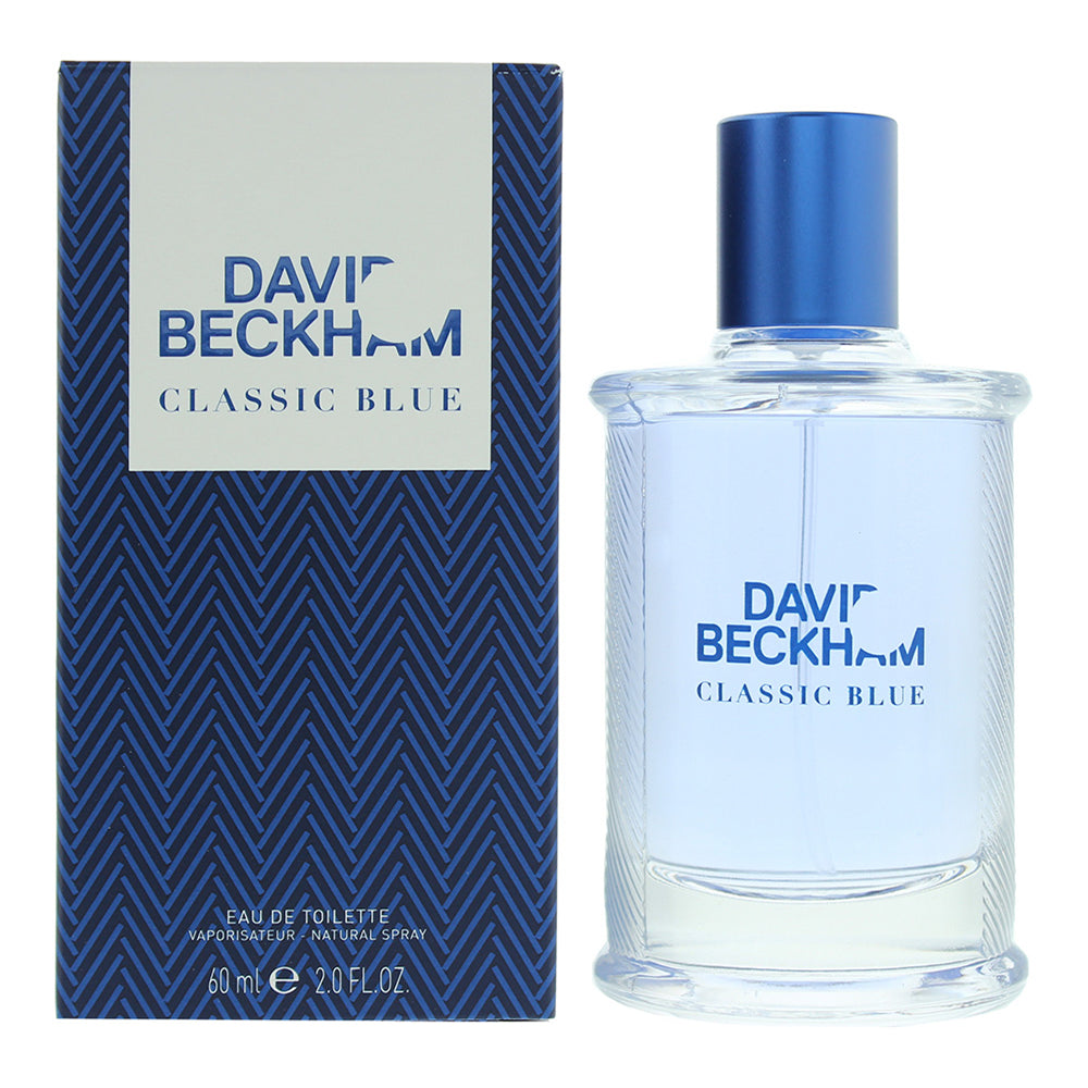 David Beckham Classic Blue Eau de Toilette 60ml  | TJ Hughes
