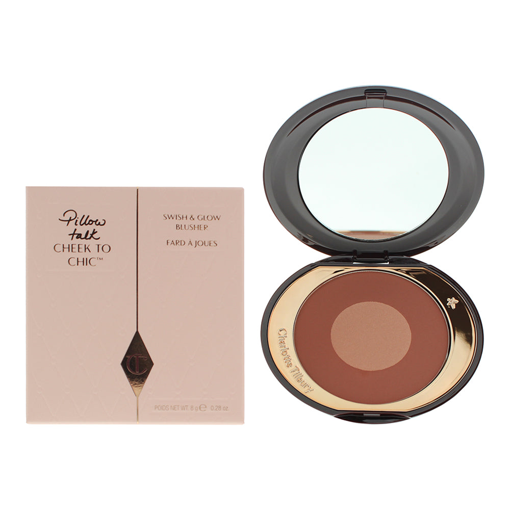 Charlotte Tilbury Pillow Talk Cheek To Chic Swish And Glow Blusher 8g  | TJ Hughes