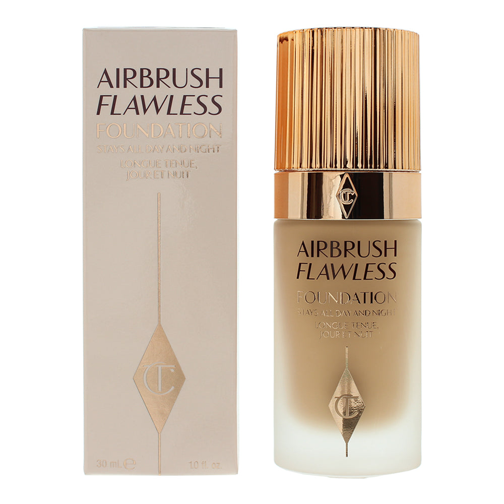 Charlotte Tilbury Airbrush Flawless Stays All Day 7.5 Warm Foundation 30ml  | TJ Hughes