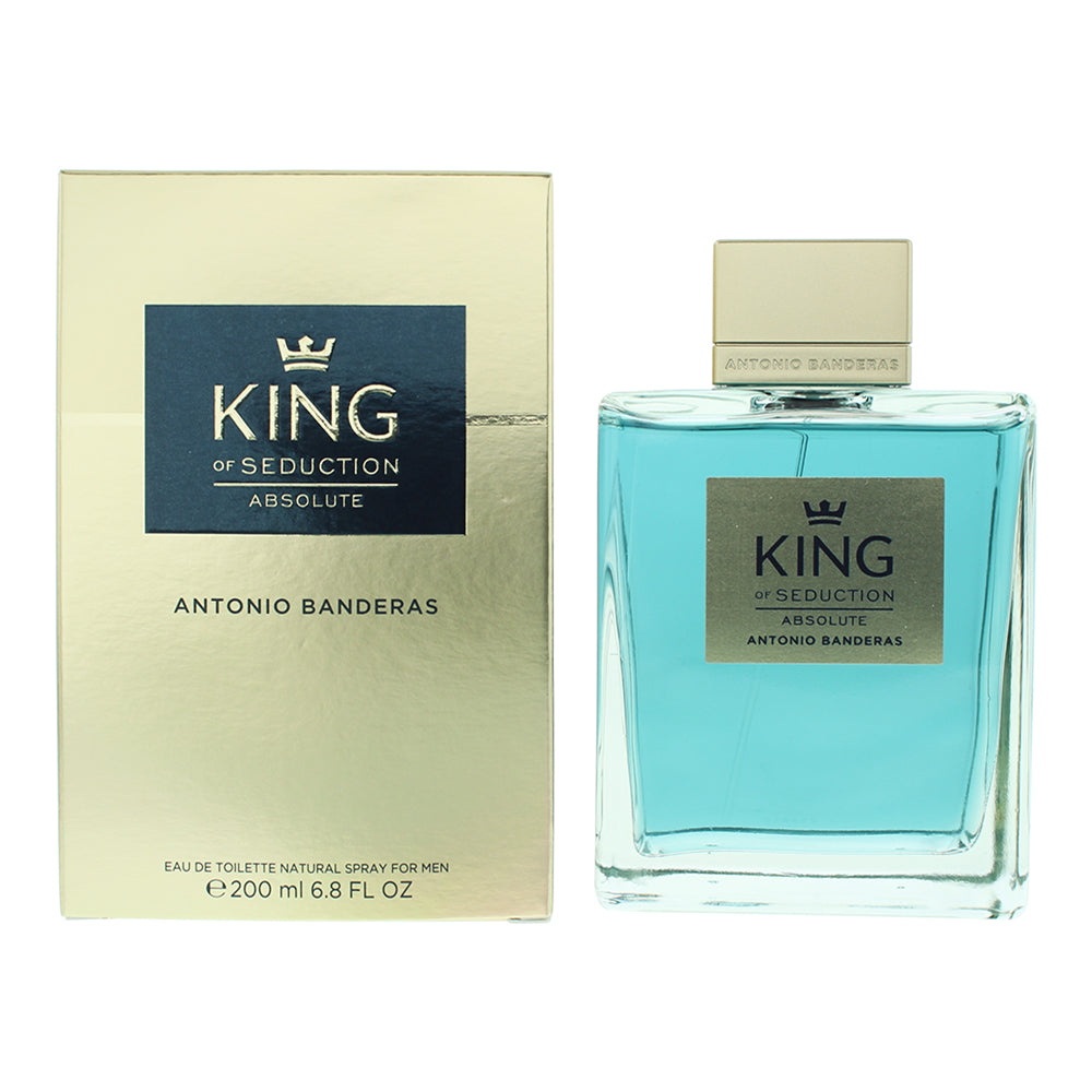 Antonio Banderas King Of Seduction Absolute Eau de Toilette 200ml  | TJ Hughes