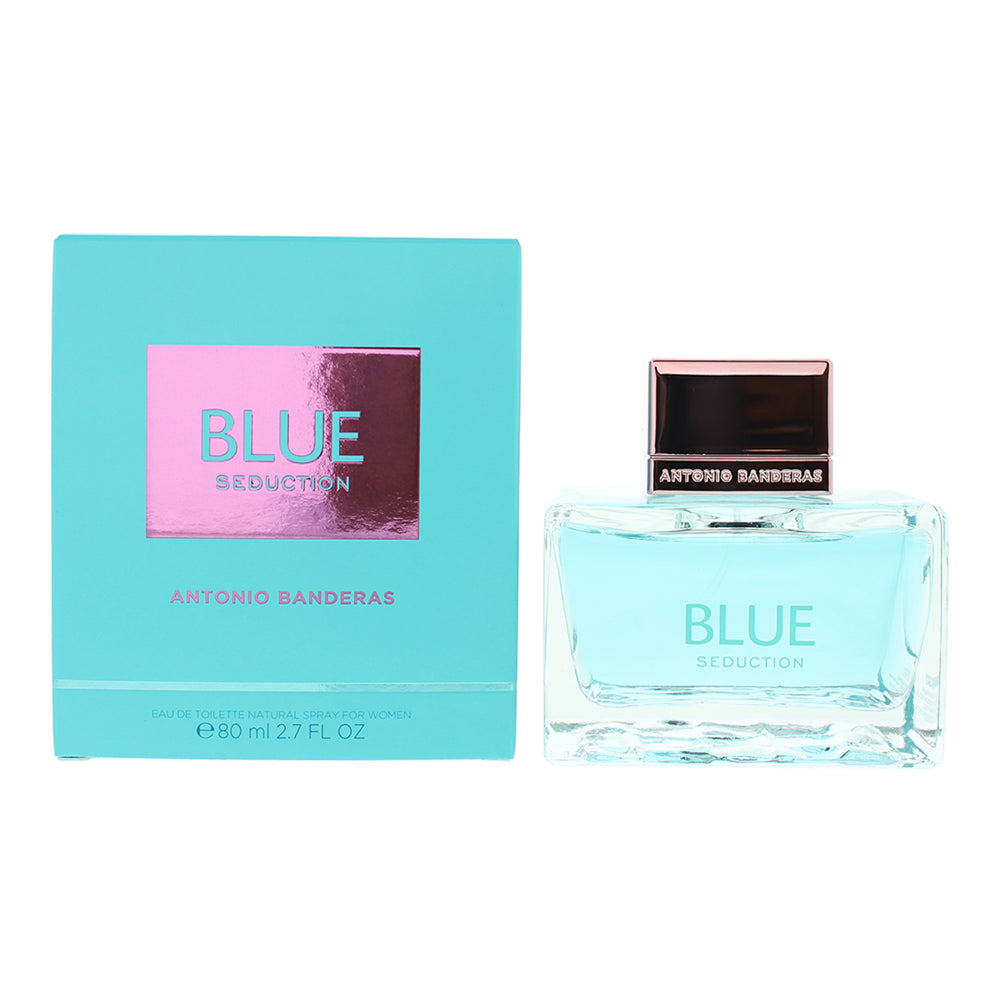 Antonio Banderas Blue Seduction For Women Eau de Toilette 80ml  | TJ Hughes