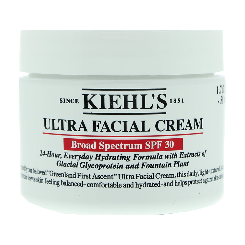 Kiehl’s Ultra Facial Spf 30 Sun Cream 50ml  | TJ Hughes