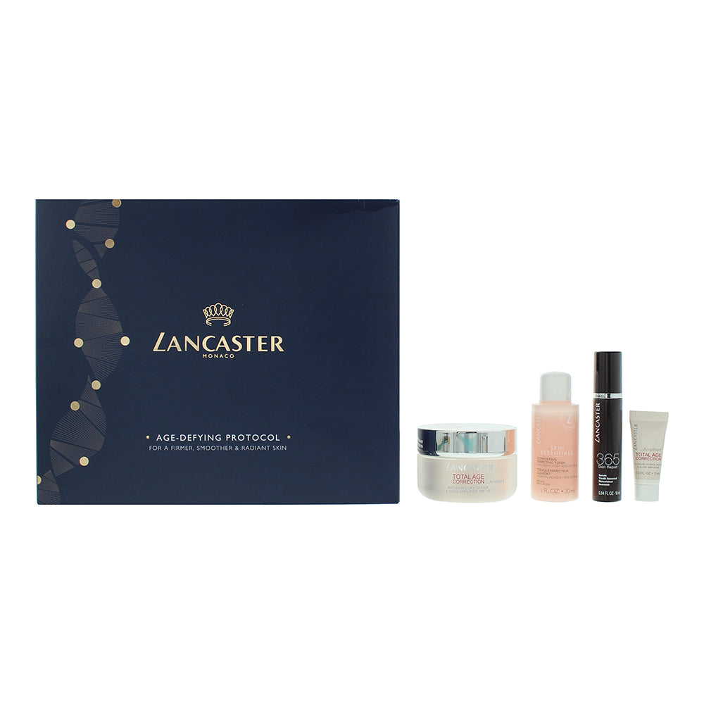 Lancaster Age-Defying Protocol 4 Piece Gift Set: Toner 30ml - Anti-Wr  | TJ Hughes