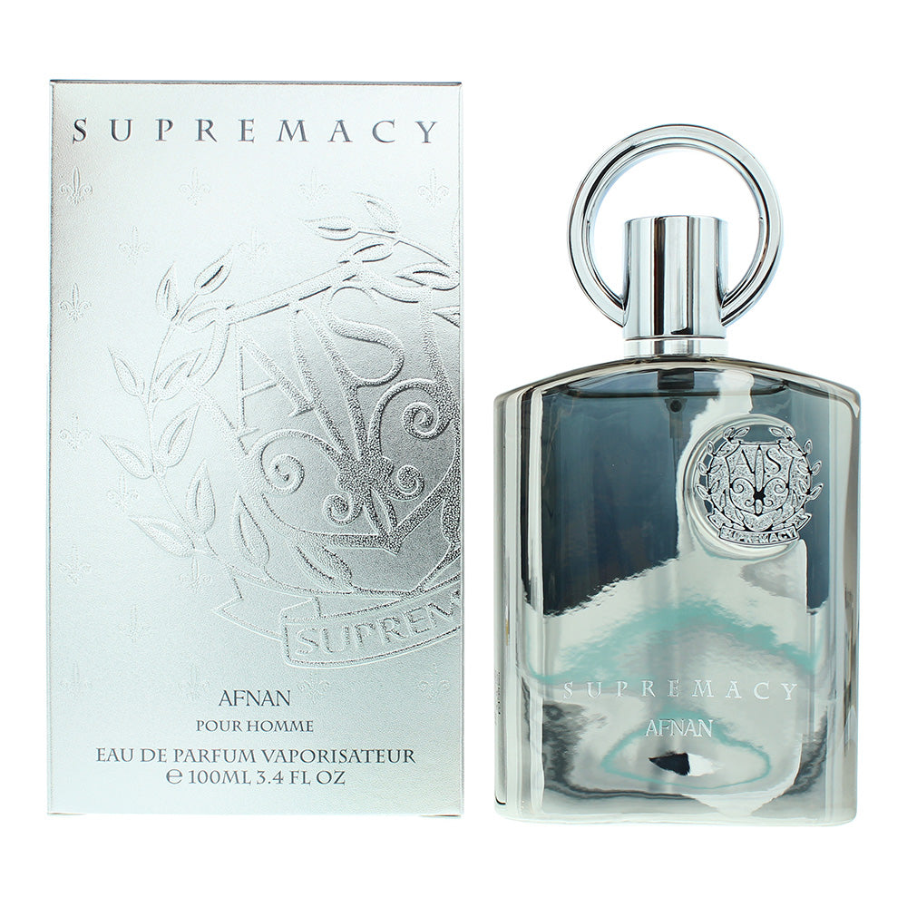 Afnan Supremacy Silver Pour Homme Eau de Parfum 100ml  | TJ Hughes