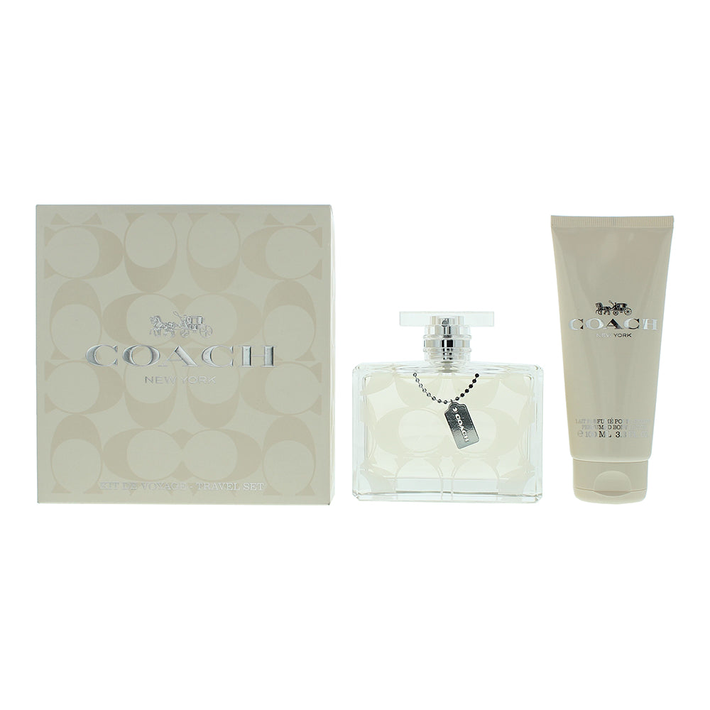 Coach Signature 2 Piece Gift Set: Eau de Parfum 100ml - Body Lotion 100ml  | TJ Hughes