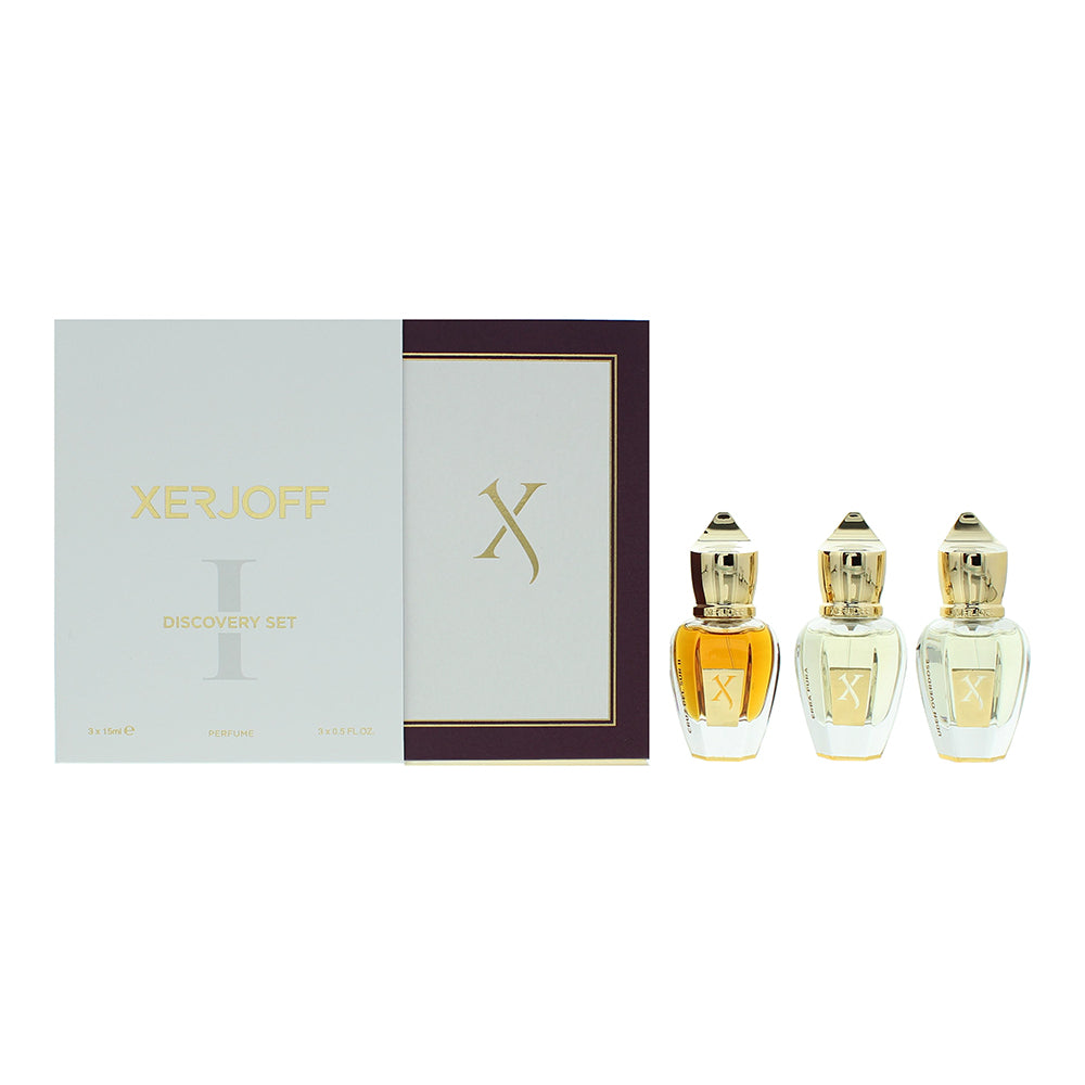 Xerjoff Discovery Set I Gift Set Eau de Parfum 3 x 15ml Cruz Del Sur - Erba Pura  | TJ Hughes