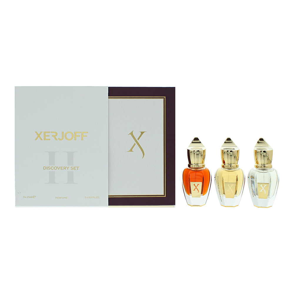 Xerjoff Discovery Set II Gift Set Eau de Parfum 3 x 15ml Muse - Apollonia- Accen  | TJ Hughes