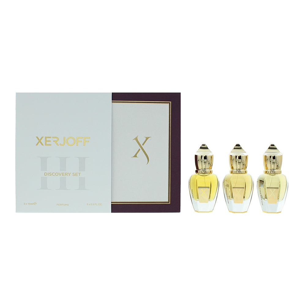 Xerjoff Discovery Set III Gift Set Eau de Parfum 3 x 15ml Naxos - Alexandria II  | TJ Hughes