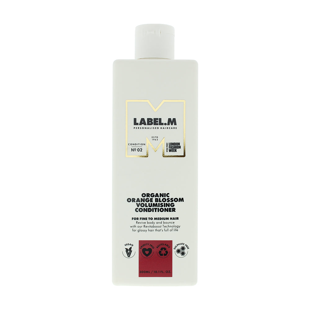 Label M Organic Orange Blossom Volumising Conditioner 300ml  | TJ Hughes