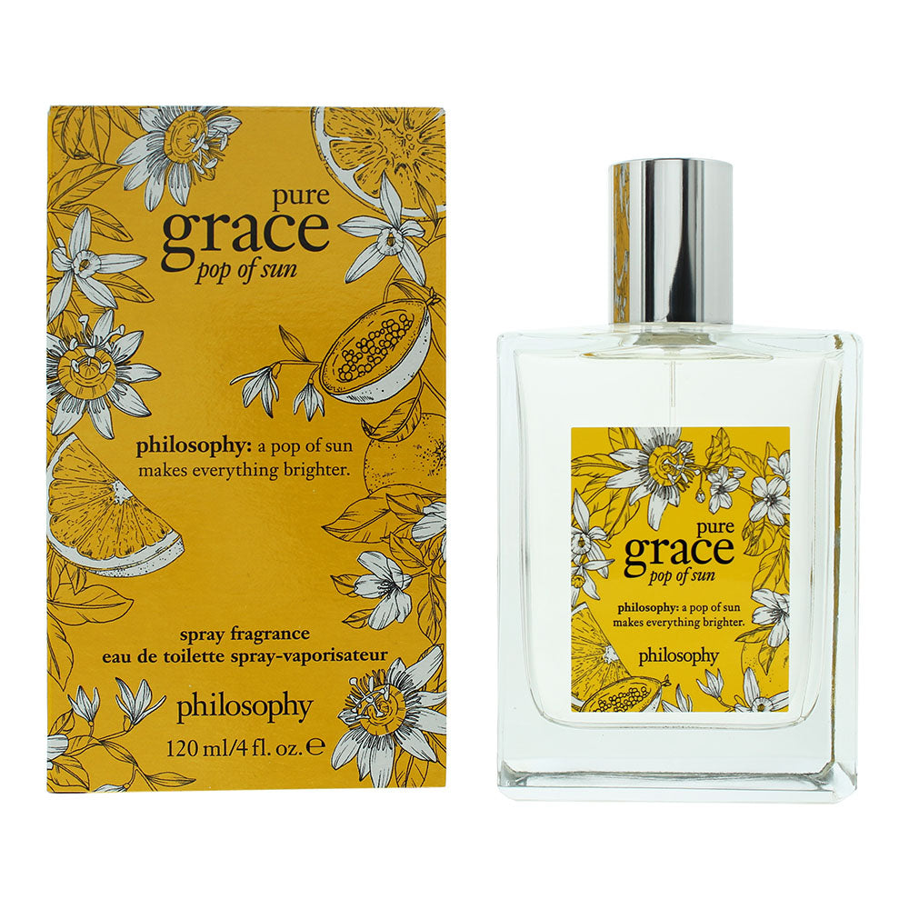 Philosophy Pure Grace Pop Of Sun Eau De Toilette 120ml  | TJ Hughes