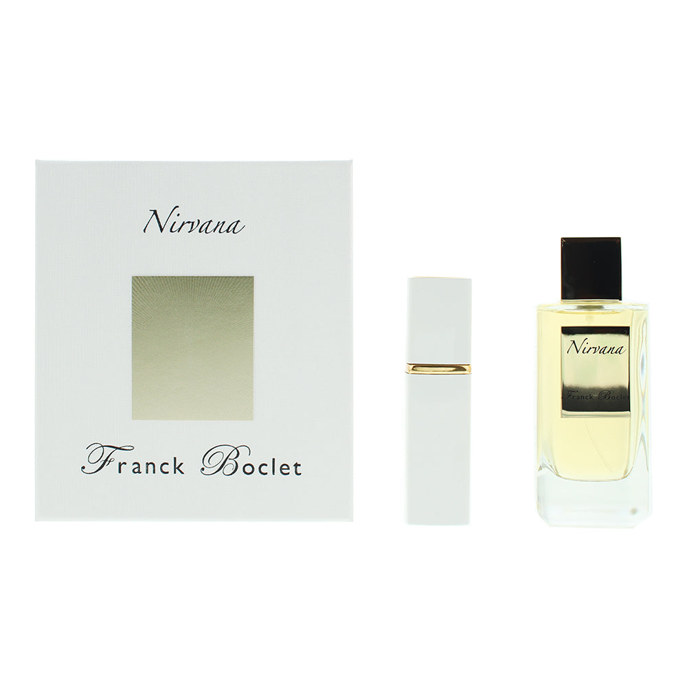 Franck Boclet Nirvana 2 Piece Gift Set: Eau De Parfum 100ml - Eau De Parfum 20ml  | TJ Hughes