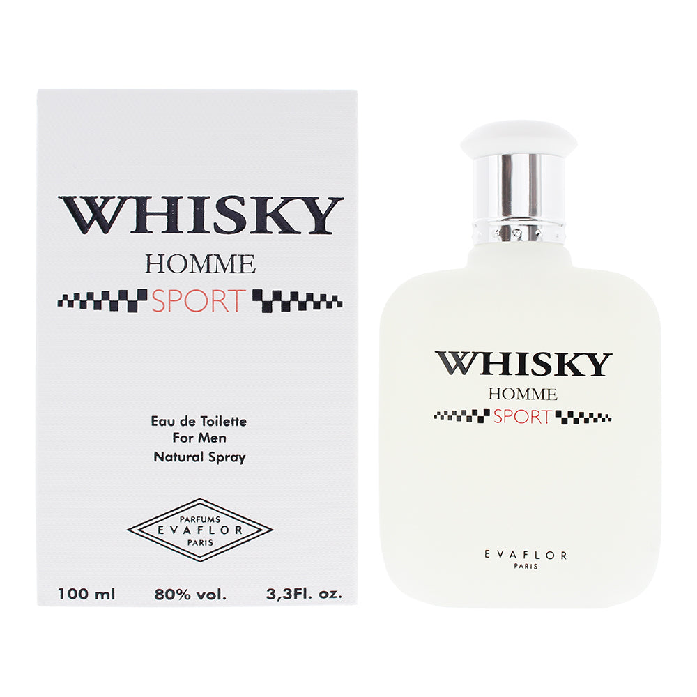 Evaflor Whisky Homme Sport Eau De Toilette 100ml  | TJ Hughes