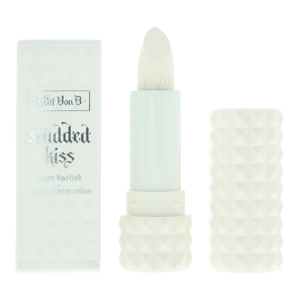 KVD Studded Kiss Creme White Out Lipstick 3.4g  | TJ Hughes