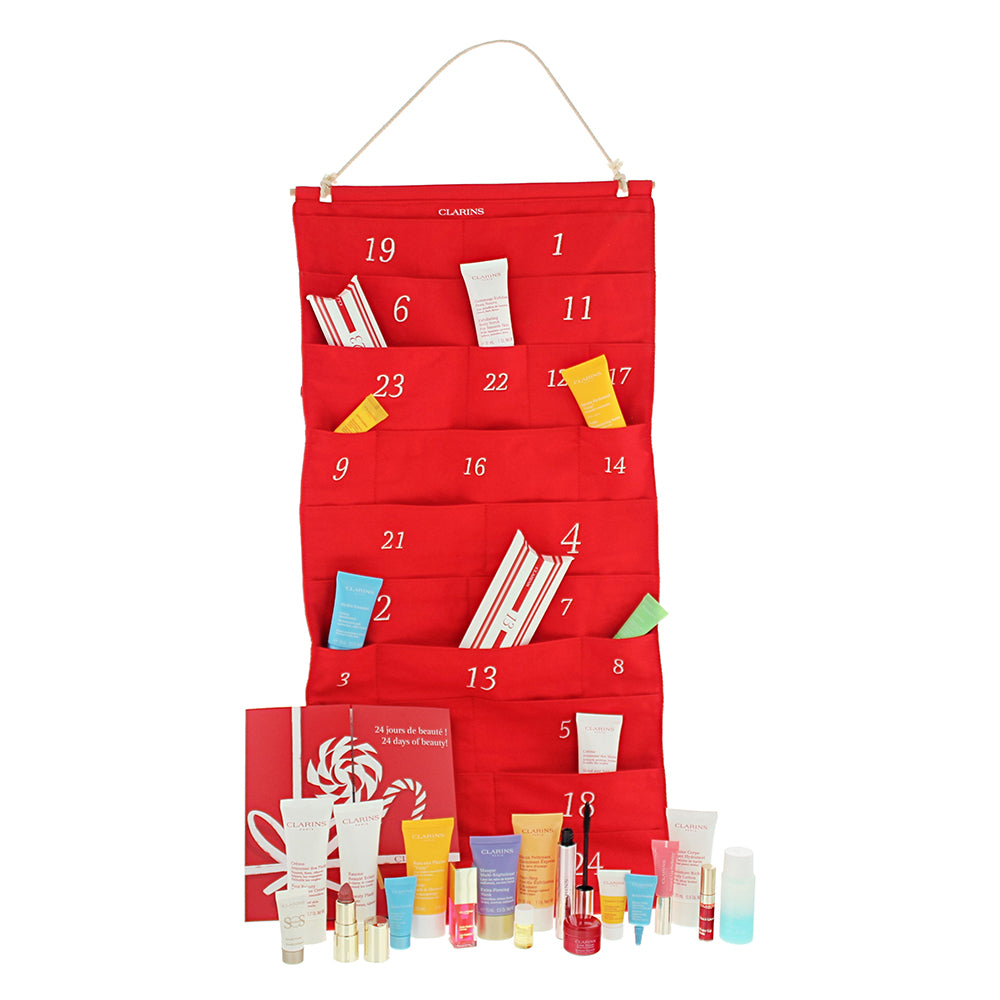 Clarins Make-Up And Beauty Skincare Kit 24pcs Advent Calendar 30ml