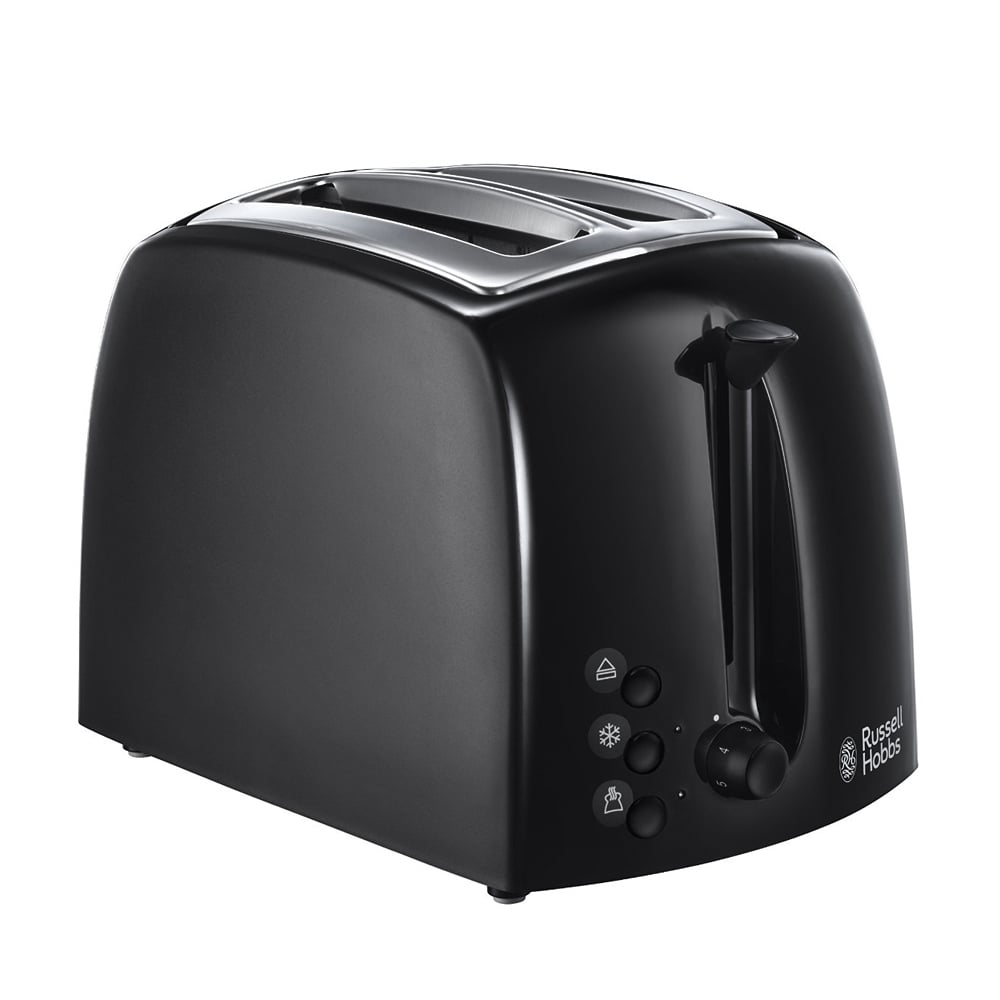 Russell Hobbs Toaster Plastic Textured - Black