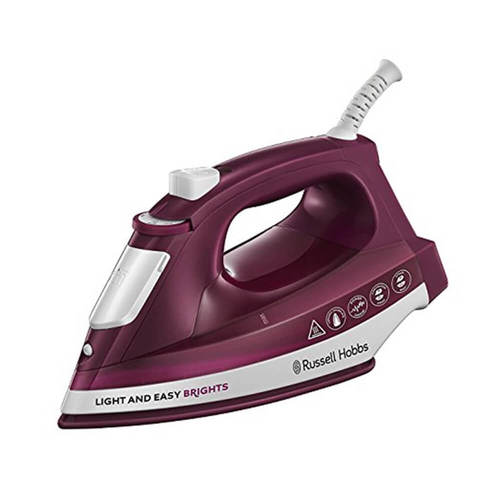 Russell Hobbs 2400W Light Easy Brights Iron - Purple