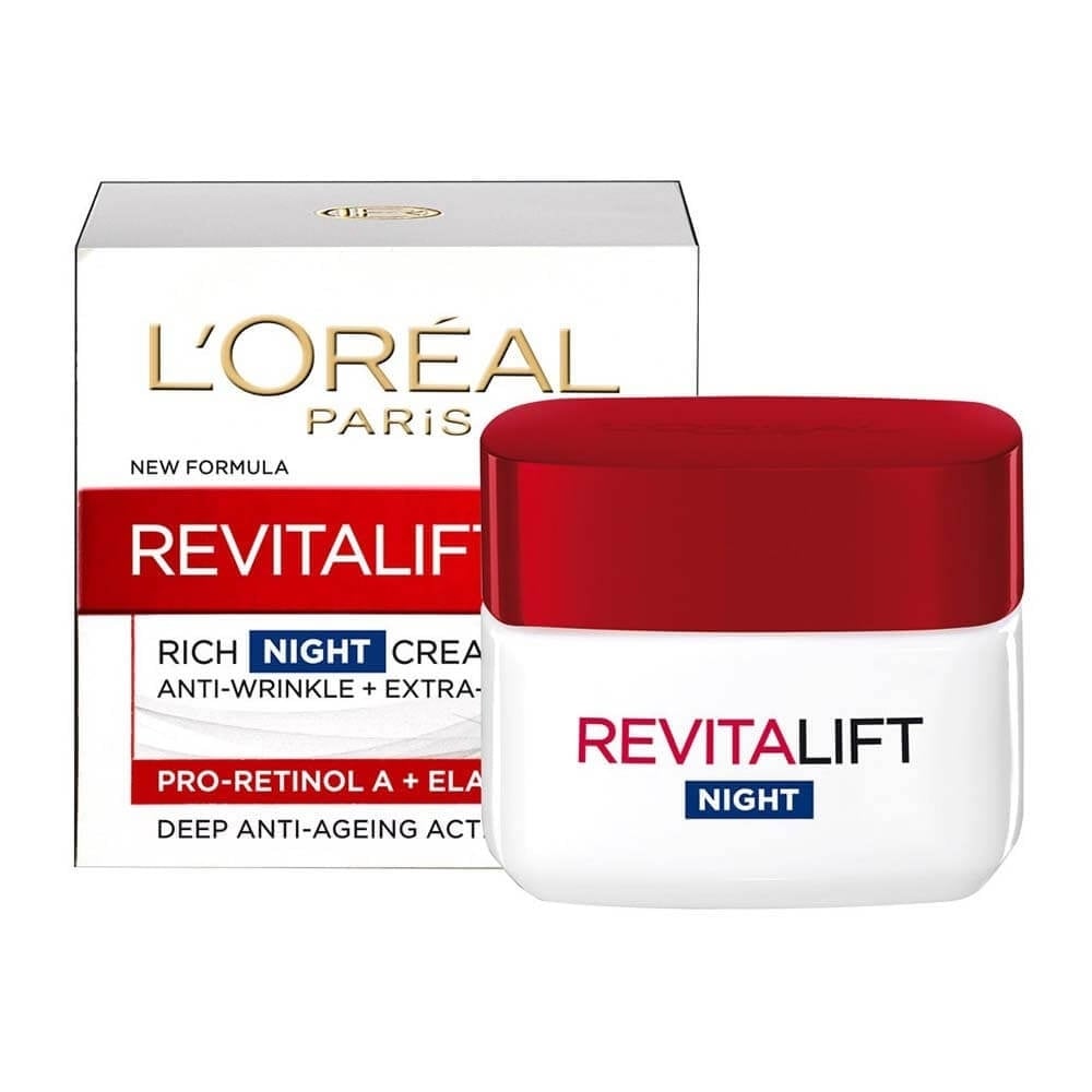 L’Oreal Loreal Revitalift Night Cream 50ml  | TJ Hughes