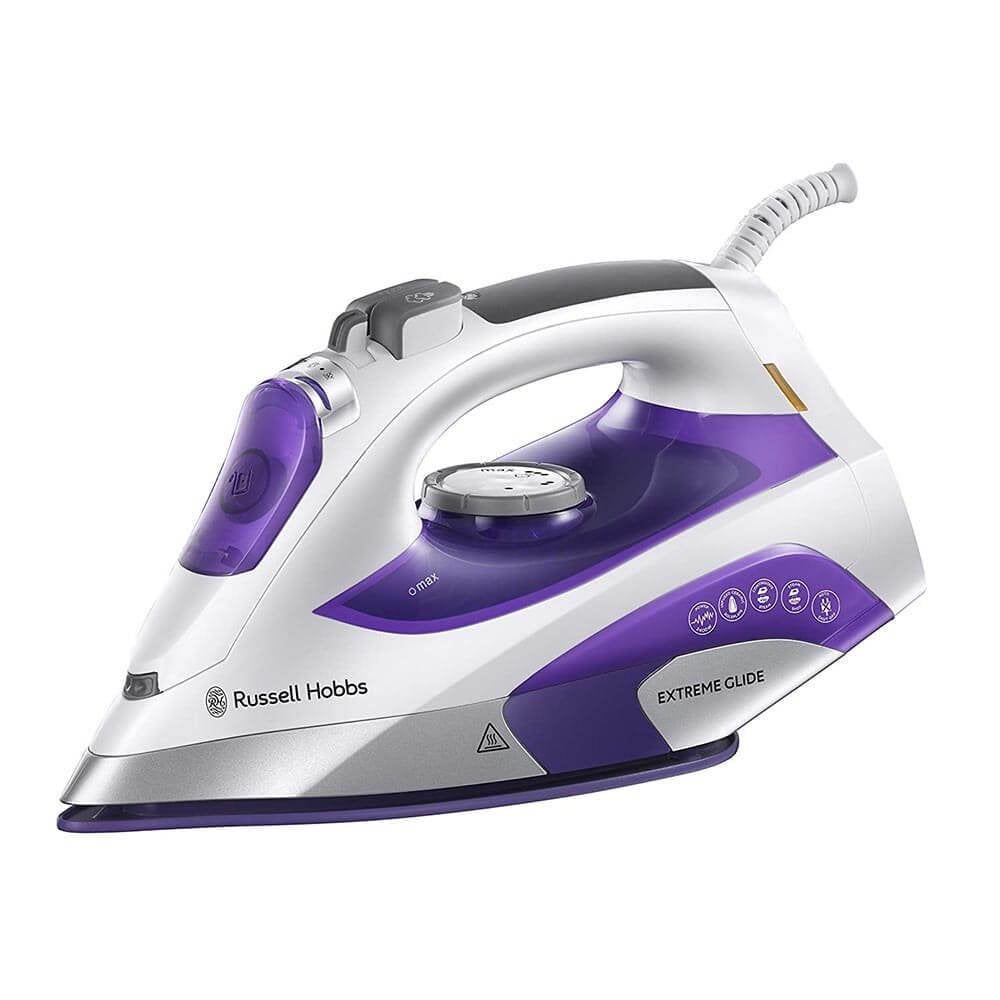 Russell Hobbs Extreme Glide 2400W Steam Iron - Purple