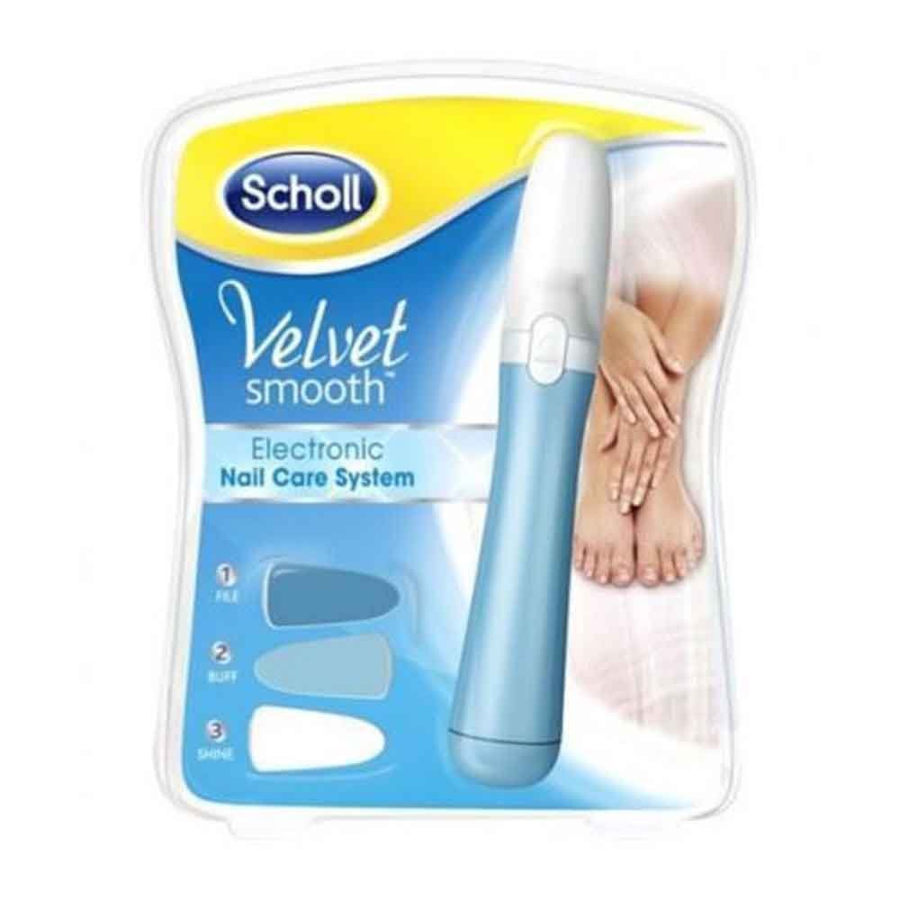 Scholl Velvet Smooth Nail Care System - Blue